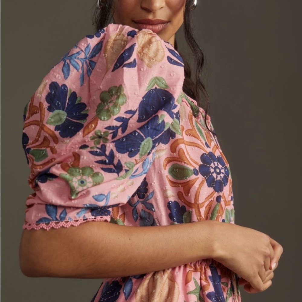 FARM Rio Seashell Tapestry Mini Dress - Picture 3 of 7